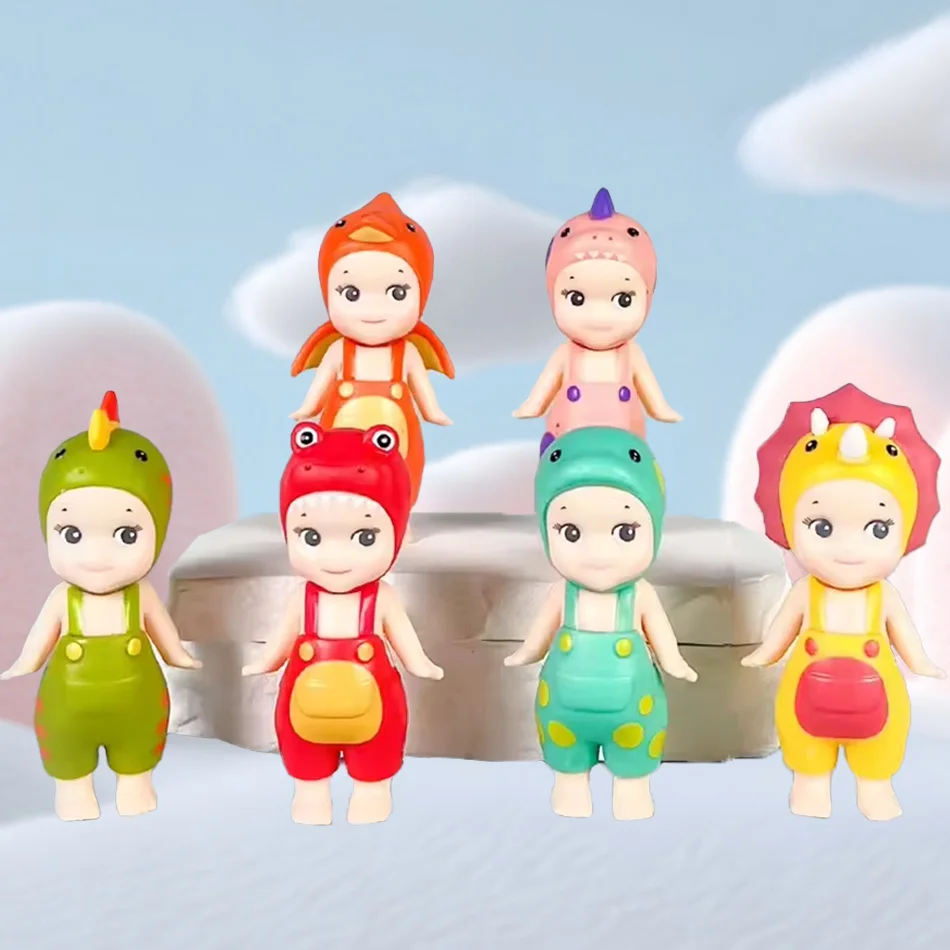 

Angel Dinosaur Series Hippers Harvest Cute Hippie Doll Trendy Car Mobile Phone Ornaments Children'S Doll Gift