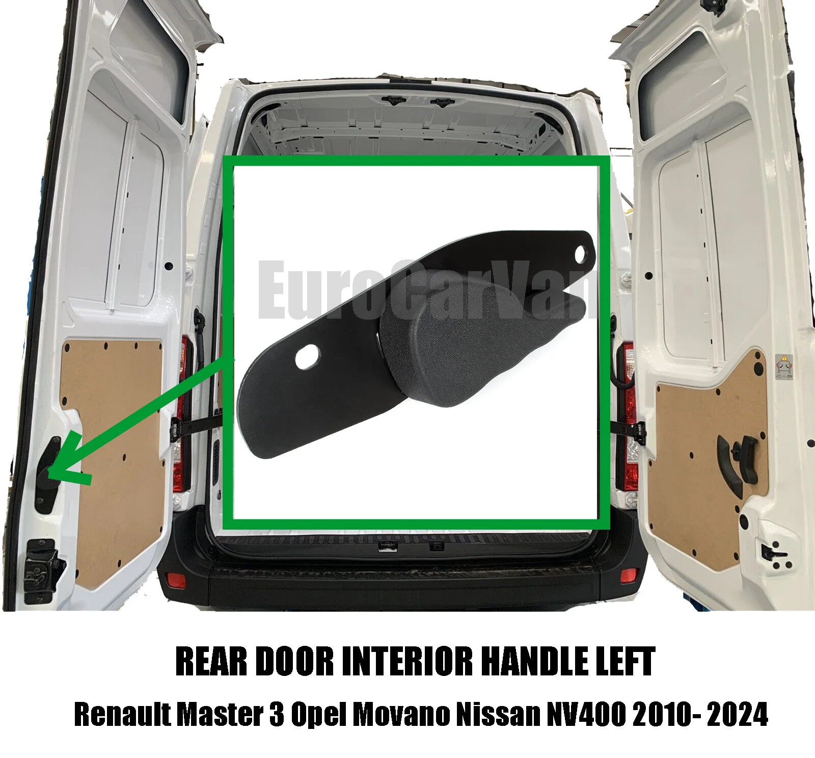 Rear Left Door Interior Handle For Renault Master 3 Vauxhall/Opel Movano NV400 8200778366