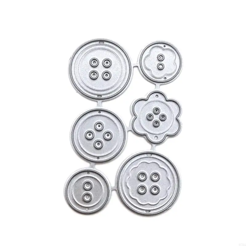 

97BA Metal Cutting Dies Buttons Stencils Template for Holiday Valentine's Day Birthday Wedding Scrapbooking