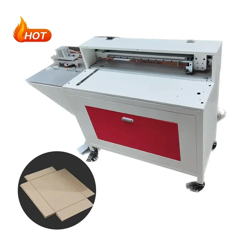 

Pneumatic Paper Cardboard Grooving Machine Desktop V Shape Groove Machine Semi-automatic Carton Gift Box Groove Cutting Machine