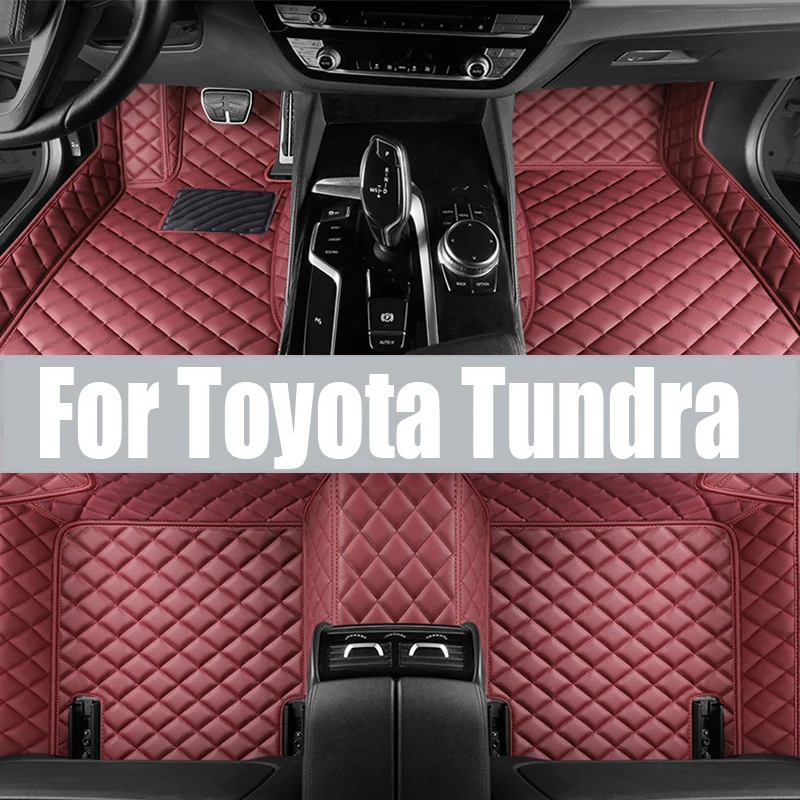 

Full Set 3D TPE LHD Floor Car Mat For Toyota Tundra 2014-2020 Car Floor Liner Tray Foot Pad Carpet Mats Auto trunk mat