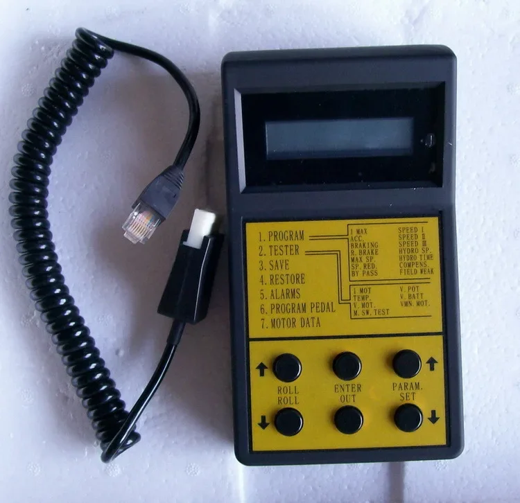 Motor Controller Programmer Data Debugging Handheld Unit