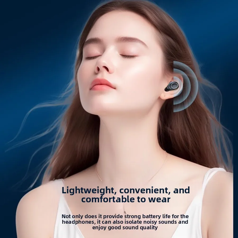 JZD M10 In Ear Wireless Bluetooth Headphones High End Gaming Earbuds With Noise Cancellation Large Battery For E Sports Gamers