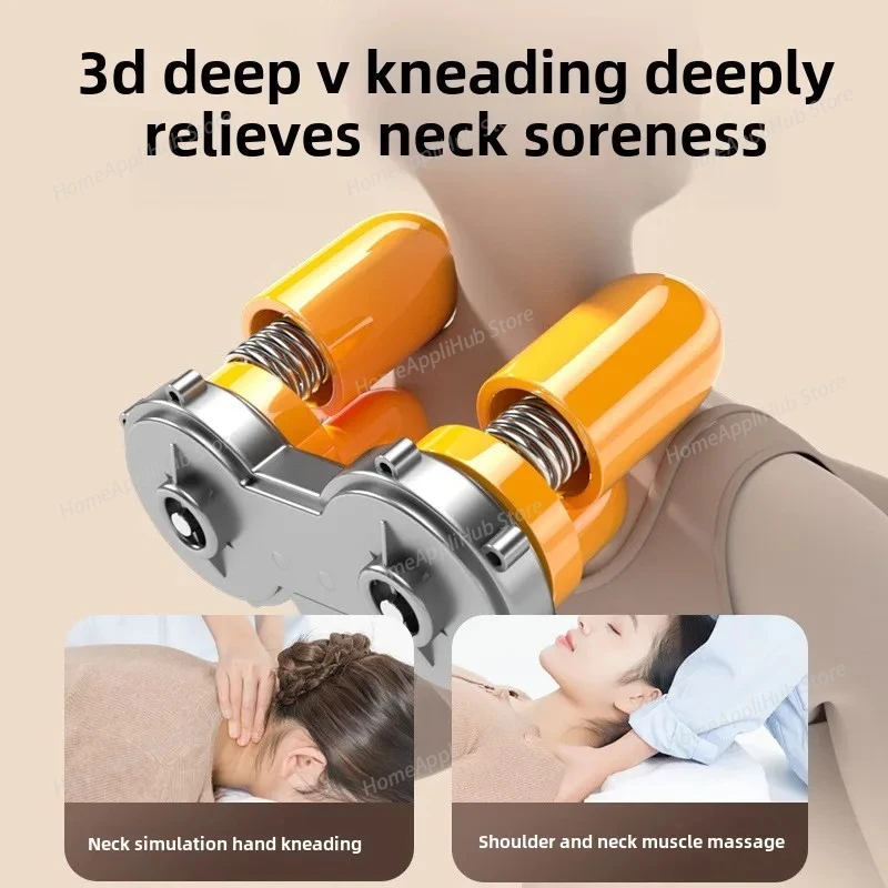 Massage Pad Multifunctional Intelligent Kneading Cervical Spine Waist Back Hips Seat Pad foot massage acupressure vibradores