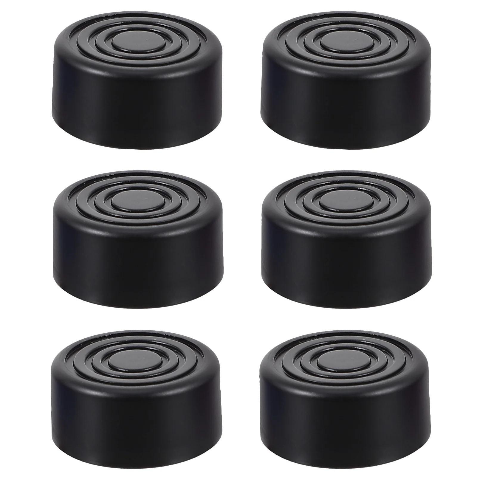 6 Pcs Guitar Knob Effects Add-ons Pedal Caps Effector Accessories Plastic for Footswitch Toppers