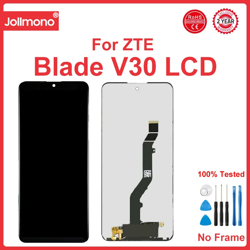 LCD For ZTE Blade V30 Vita 8030 LCD Display Touch Screen Digitizer For LCD ZTE Blade V30 9030 lcd Screen Display