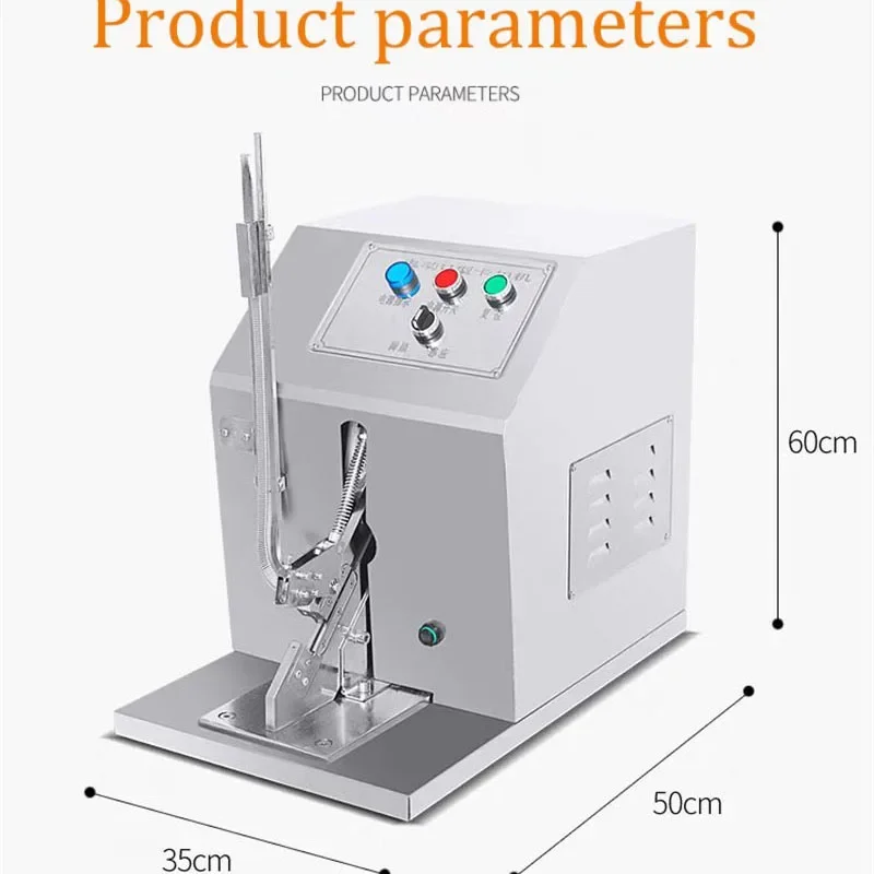 Commercial U-clip Hand Operated Sausage Clipper, Plastic Bag Sealing & Knotting Machine for Ham and Fresh Meat