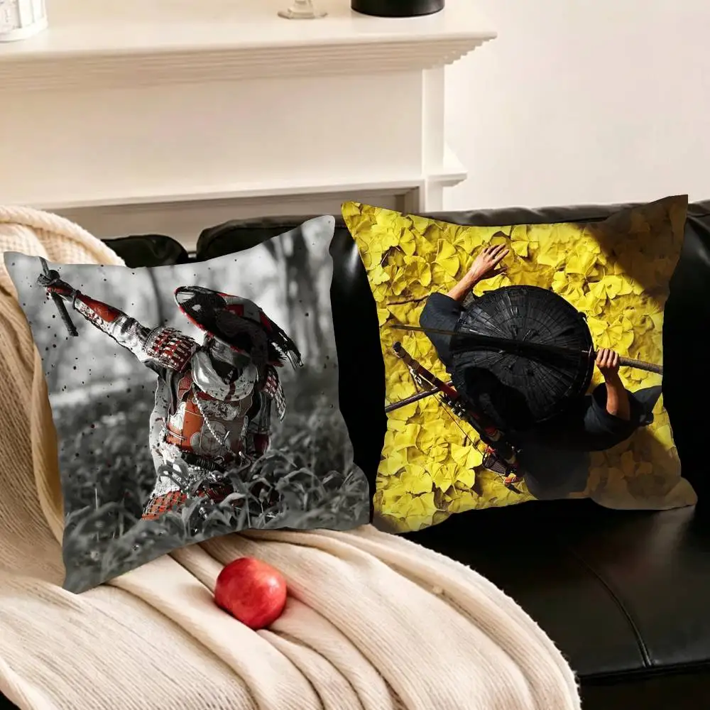 

Game G-Ghost Of Y-Yotei-S Pillowcase for Sofa Room Office Decor Printing Protector Cushion Cover Valentine gift Custom