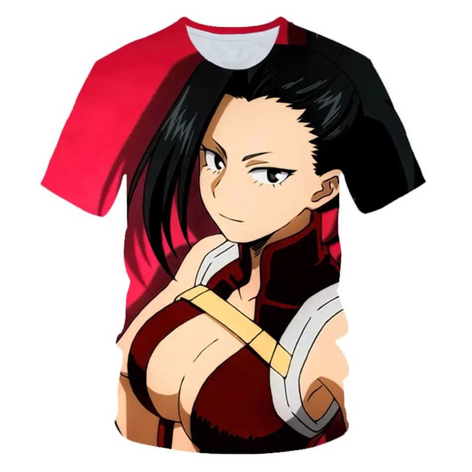 الصيف أنيمي الاطفال تي شيرت Boku No Hero Academia طباعة صبي فتاة اليابانية مضحك ثلاثية الأبعاد الأطفال بطلي الأكاديمية هدية تي شيرت