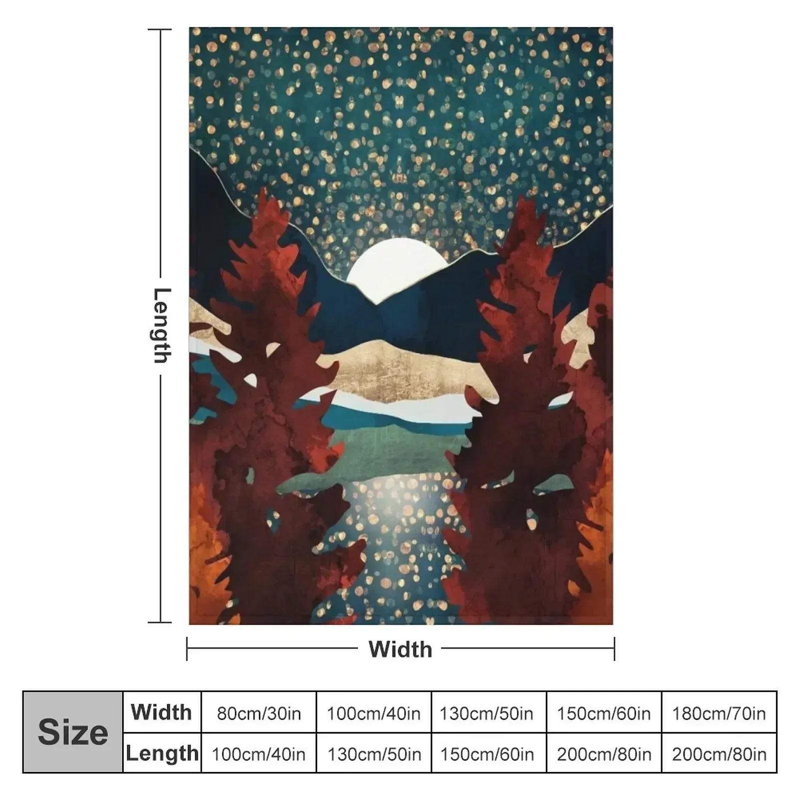 Star Sky Reflection Throw Blanket halloween Decorative Beds Blankets For Sofas Bed covers heavy to sleep Blankets