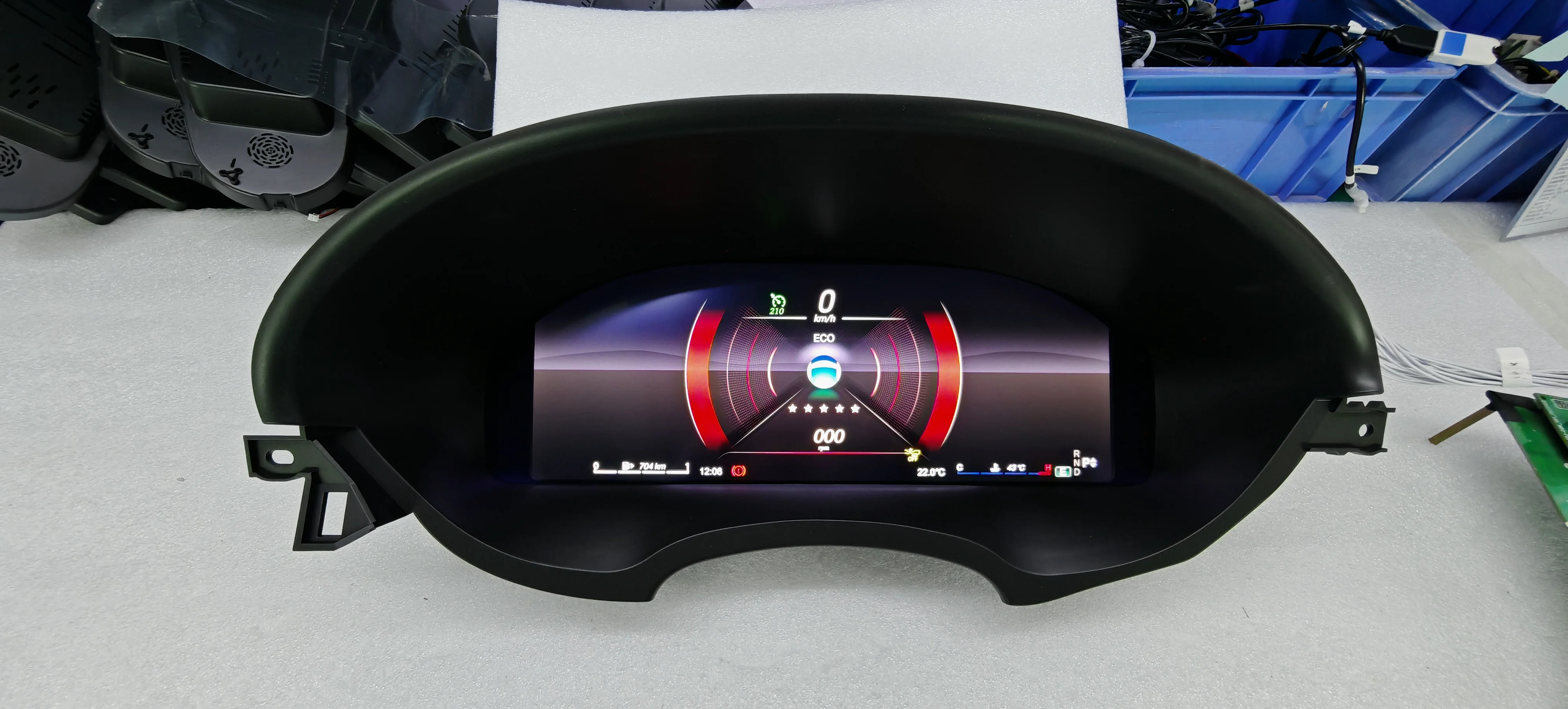 لوحة قيادة LCD مقاس 12.3 بوصة لسيارة Mercedes Benz CLS 2012 2013 2014 2015-2017 عداد السرعة الرقمي للسيارة