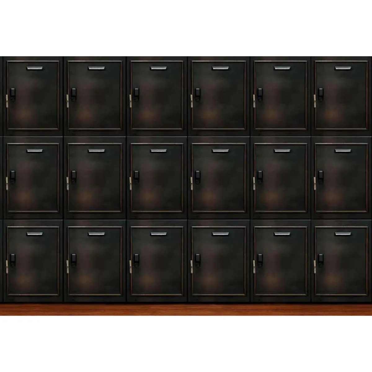 Allenjoy 레트로 다크 캐비닛 스포츠 사진 배경