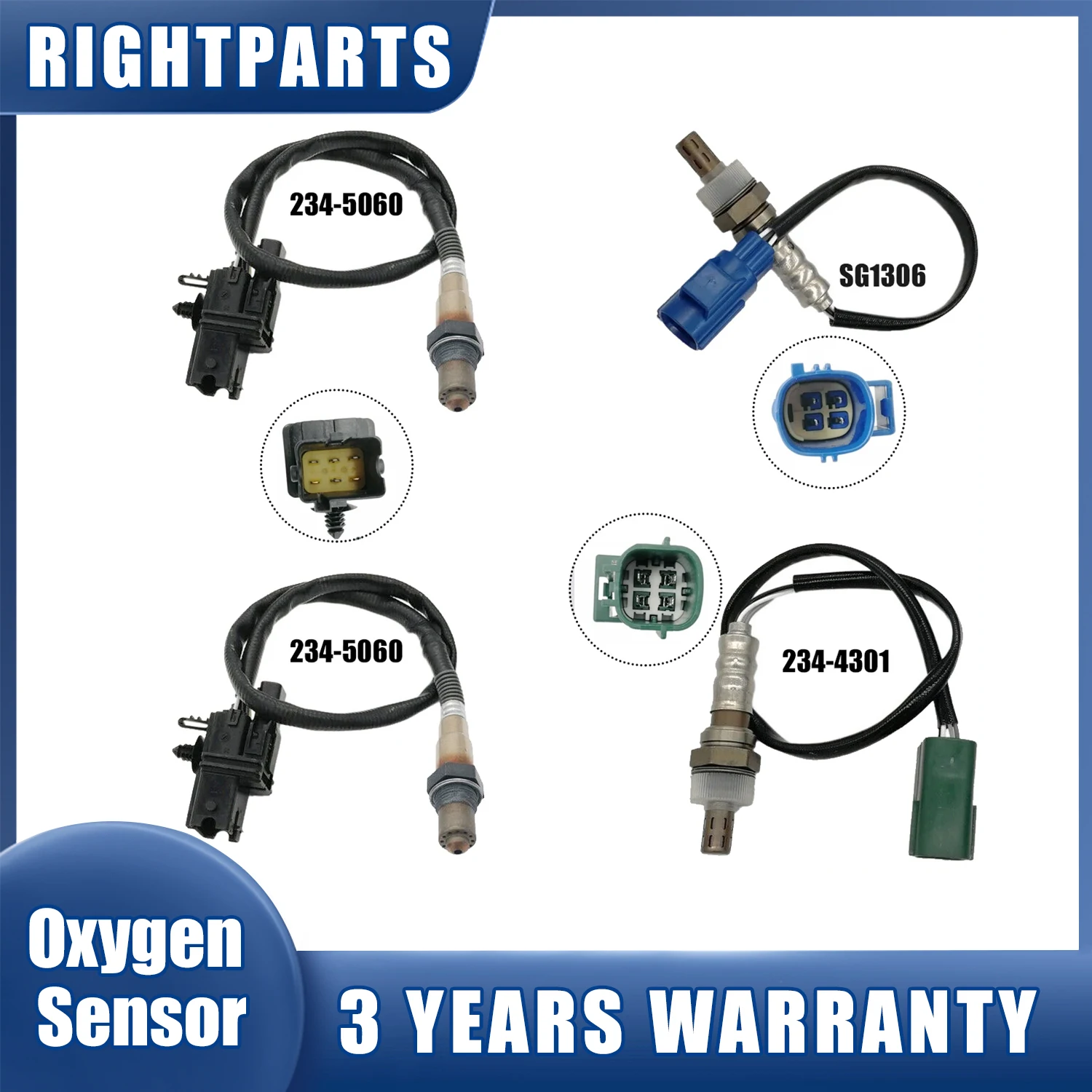 22693-7S000 22693-7Y000 Upstream&Downstream Lambda Oxygen O2 Sensor For Nissan Pathfinder 4.0L V6 2005 234-5060 234-4301 SG1306