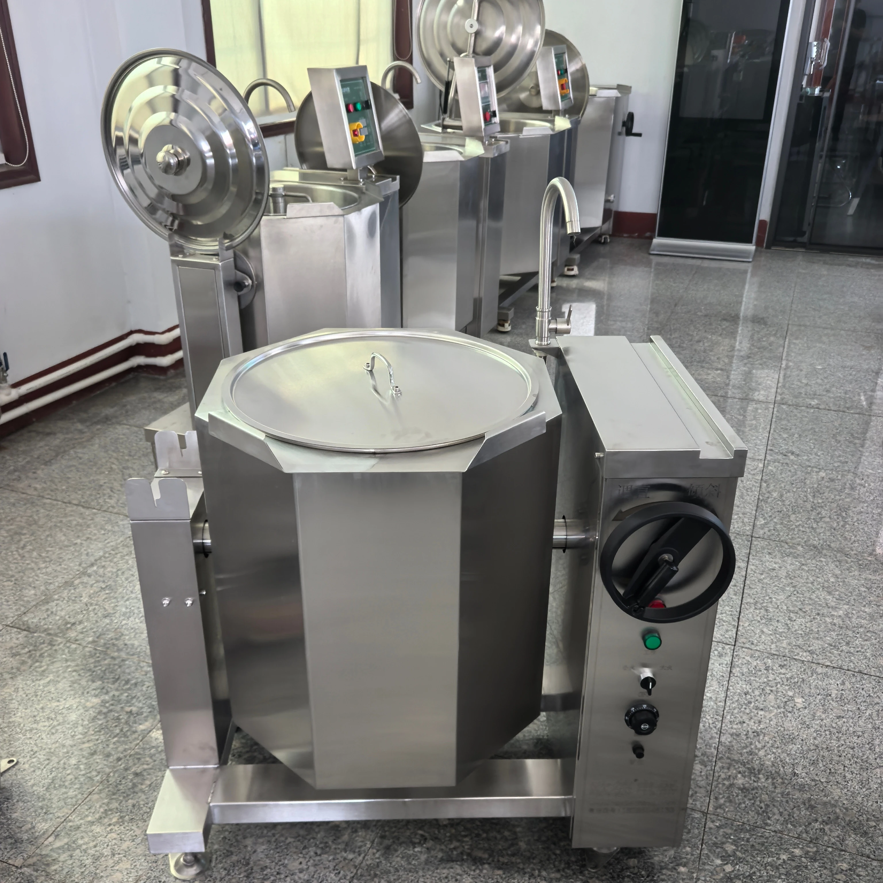 

commercial Electric Tilting Jacketed Kettle housewares kitchen hot pot soup pot for High Volume Soup and Stew Cooking