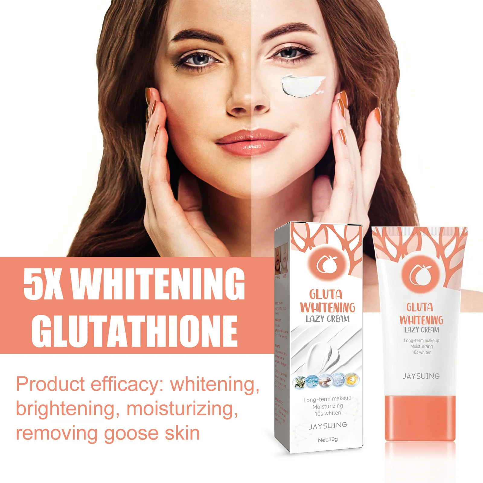 Whitening Luie Crème Huidverzorging Face Lift Reparatie Firma Vochtinbrengende Crème Weerstaan Oxidatie Effectieve Verhelderende En Hydraterende Gezichtscrème