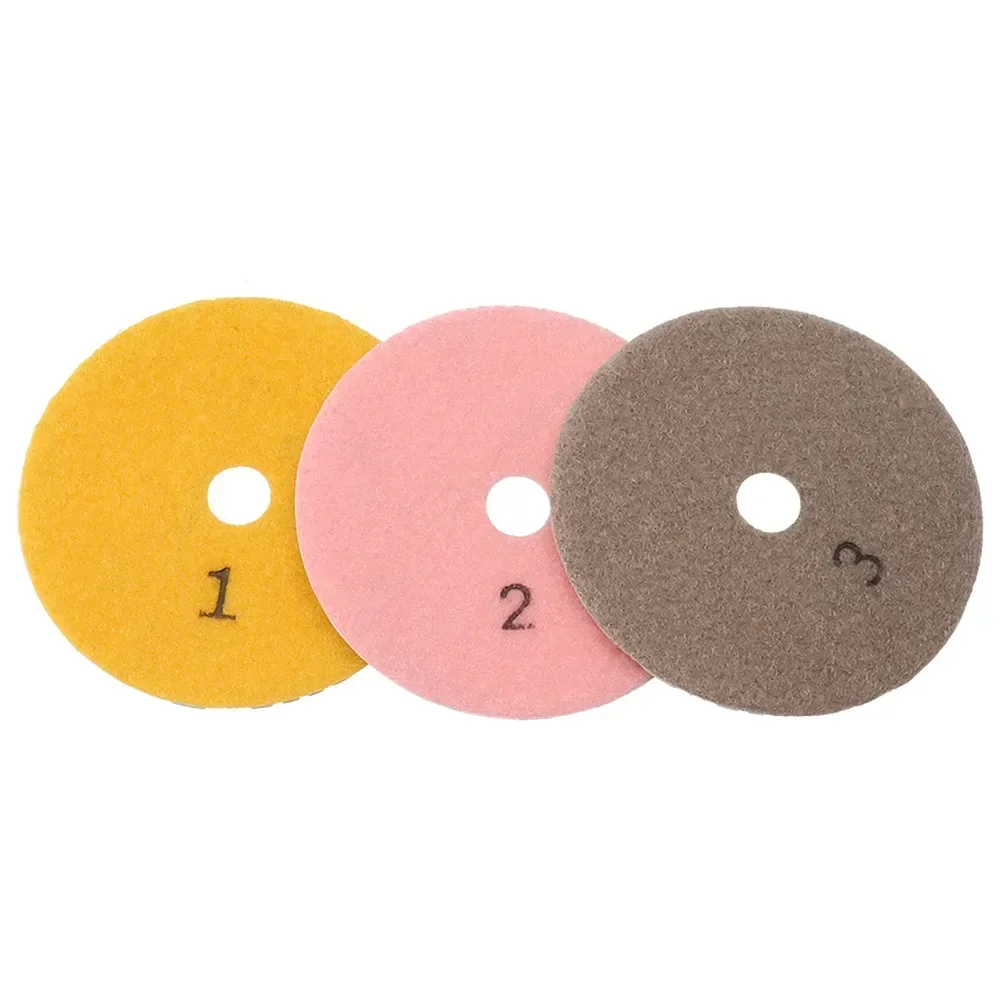 

Polishing Pads Use Wet Or Dry 1PCS 4inch Power Tool Accessories And Parts Replacement Granite Marble Concrete Polishing