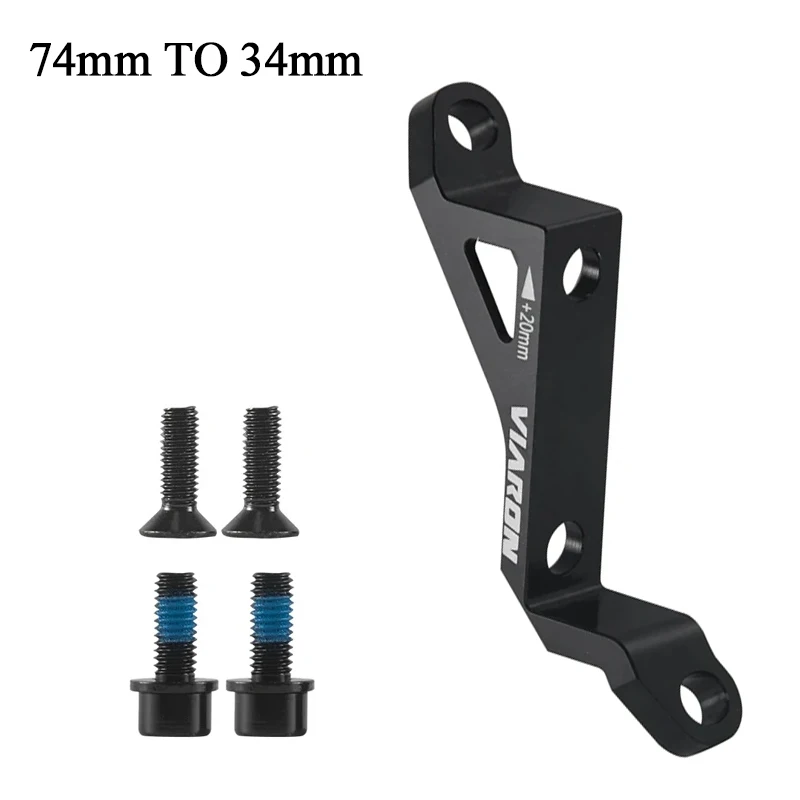 

MTB Bike Disc Brake Adapter 20mm 140-160 Post Mount To Flat Mount Brake Adapter 74mm to 34mm Post to Flat Mount Brake Adapter