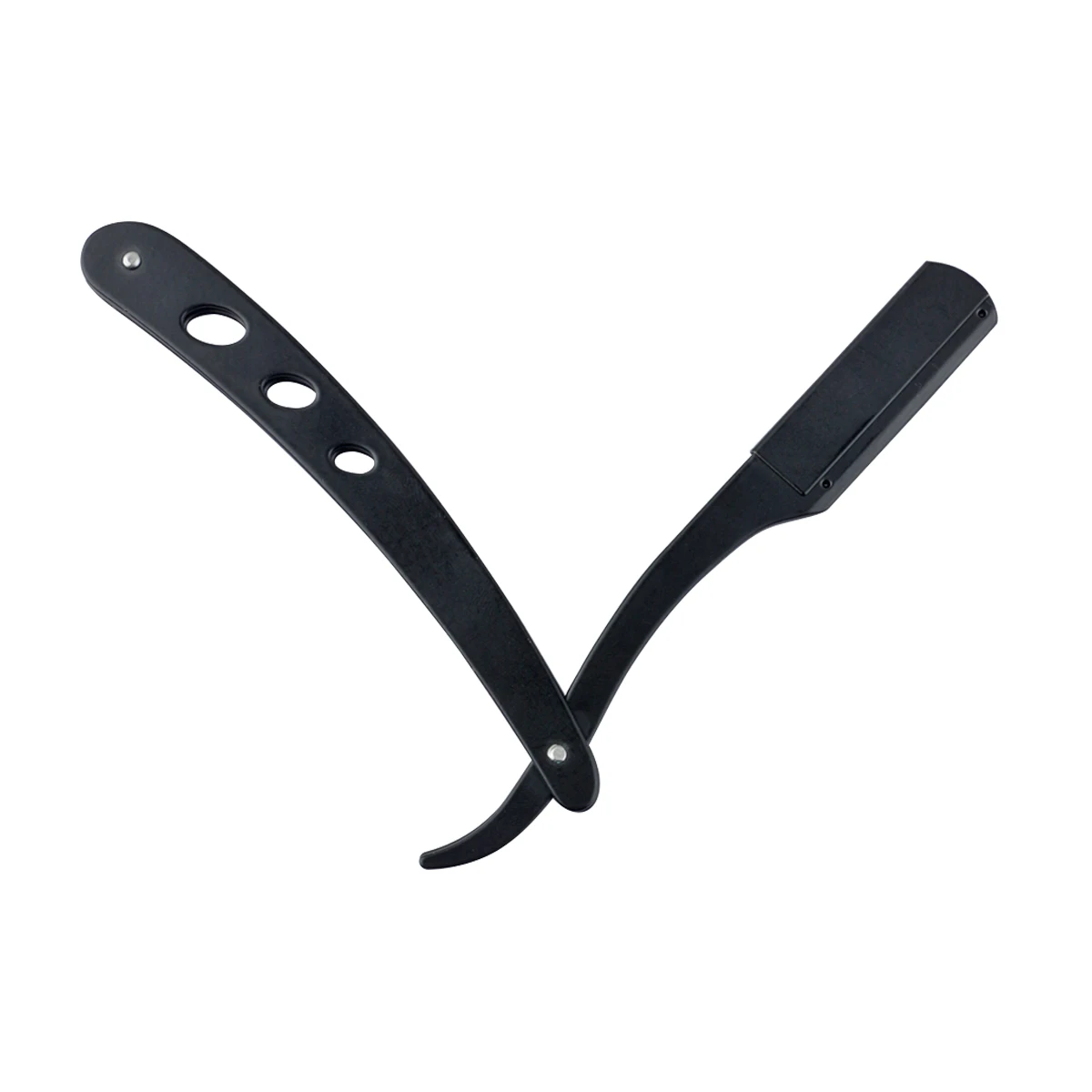Barbershop All-Steel Razor Stainless Steel Trimmer Manual Knife Holder Razors Hairdressing Shaving Face Trimming Knife Holder - view 5