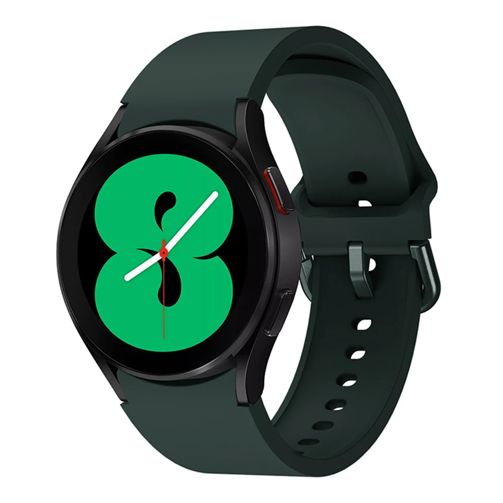 BEHUA 20mm Uhrenarmband für Samsung Galaxy Watch 4 40mm/44mm Gear S2 Active 2 Uhrenarmband Watch4 Classic 42mm 46mm Correa Armband – Detail 13