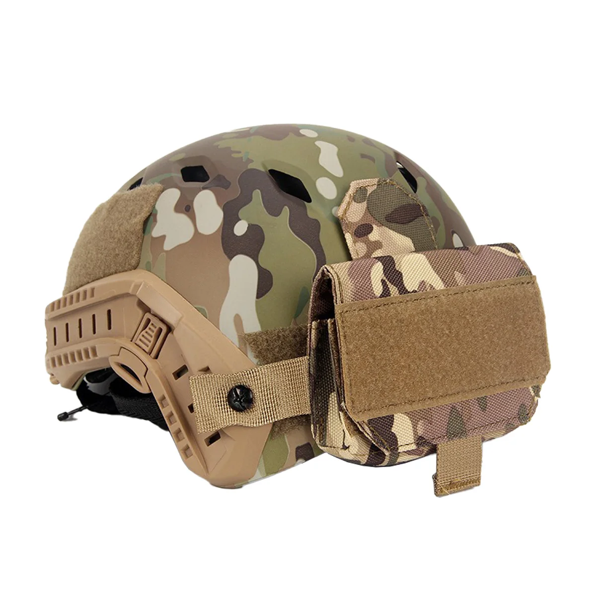 3 Colors Tactical Airsoft Helmet Battery Pouch Fast Helmet Counterweight Pack Hunting Sports Helmet Accessories