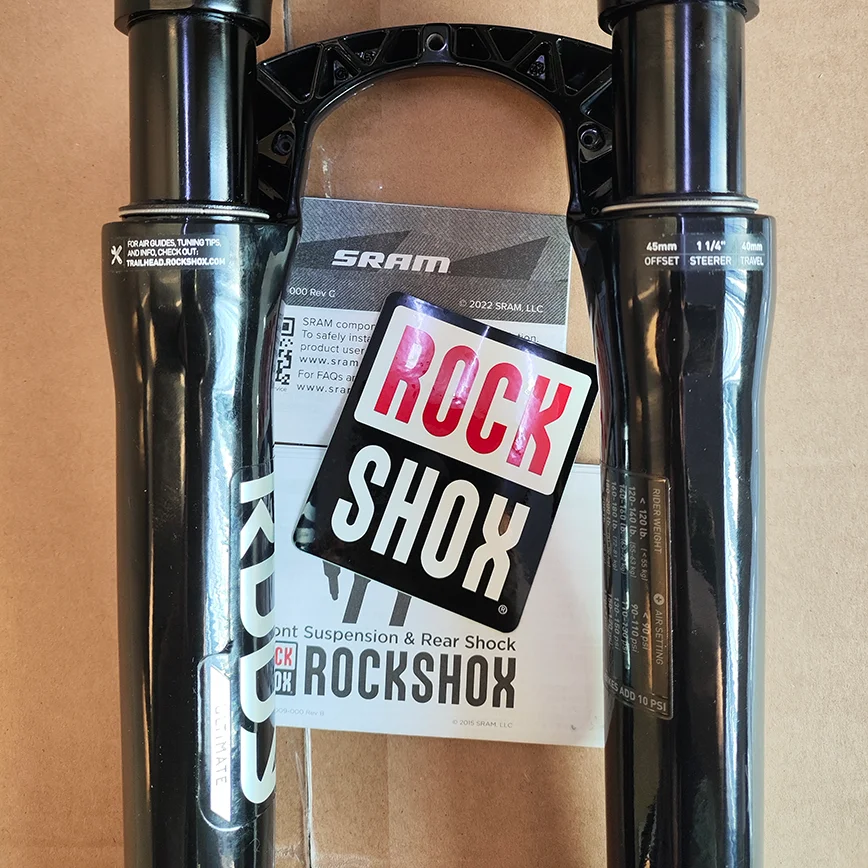 ROCKSHOX Rudy Ultimate XPLR 700C 40mm Suspension Fork