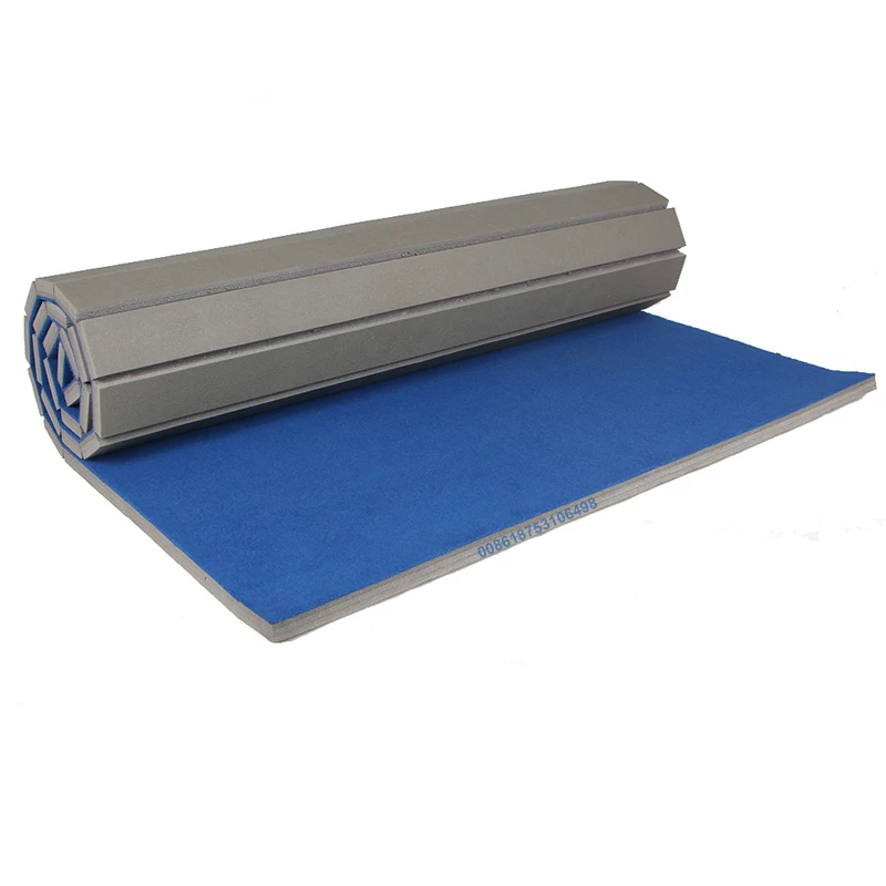 

Carpet Surface Roll up Mat for Gymnastics/cheerleading/yoga/wushu/pilates/dance