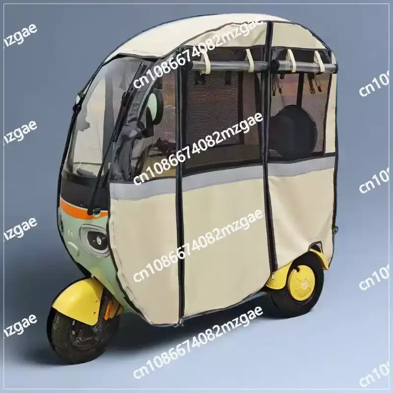rain curtain shed,excluding tricycle， electric tricycle integrated shed, thickened surrounding curtain thermal cover