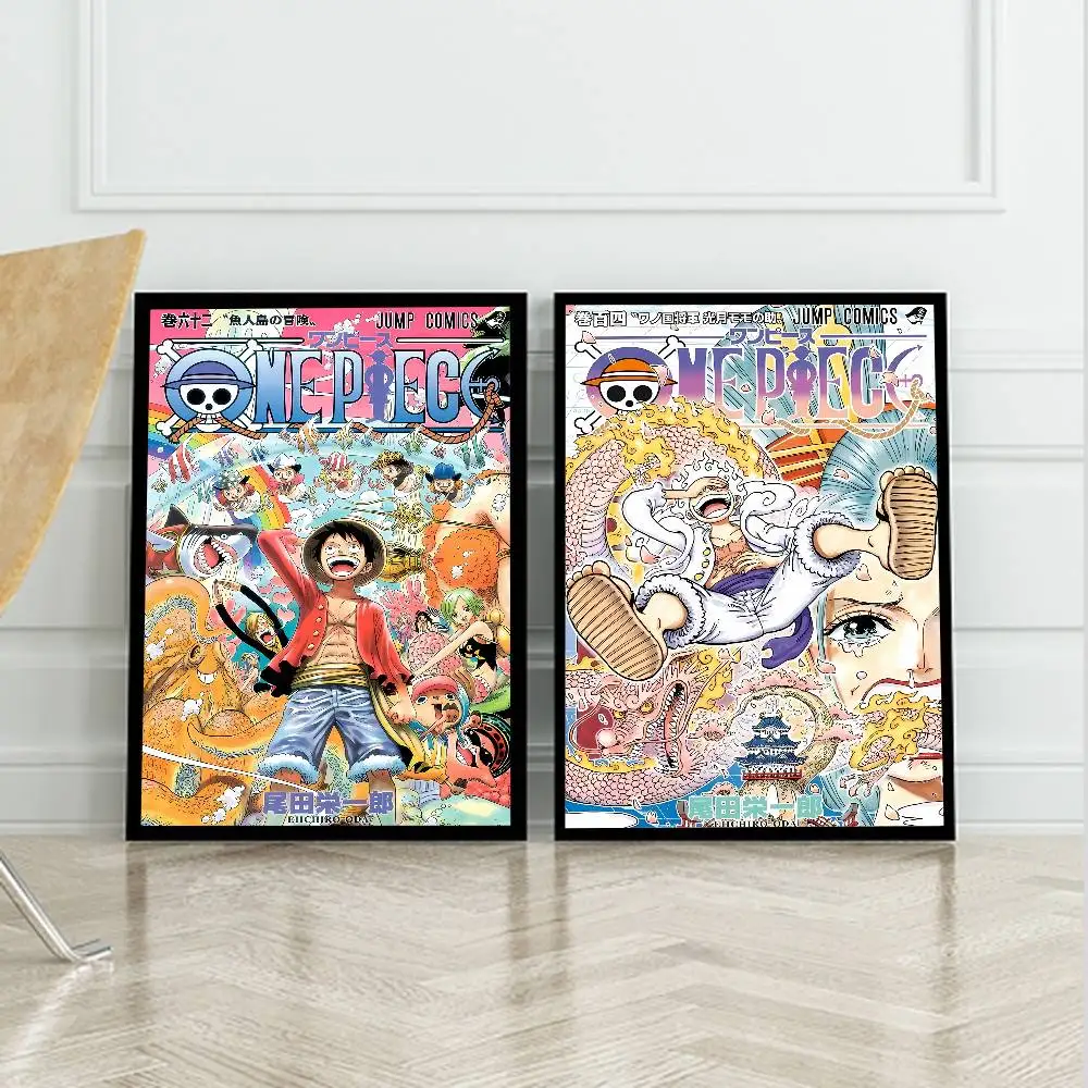 1 قطعة أنيمي O-One P-Piece (11).jpg ملصق جودة عالية طباعة مقاوم للماء جدار الفن ملصق لشريط غرفة المعيشة ديكور هدية #5