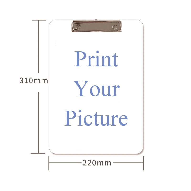 

A4 File Folder Paper Clipboard Writing Pad Splint Memo Clip Board Document Holder Student School Office Stationery Supplies POD