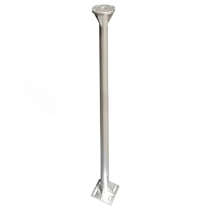 House-hold wind turbine pole pole column bracket monitoring pole cable display stand painted steel pipe