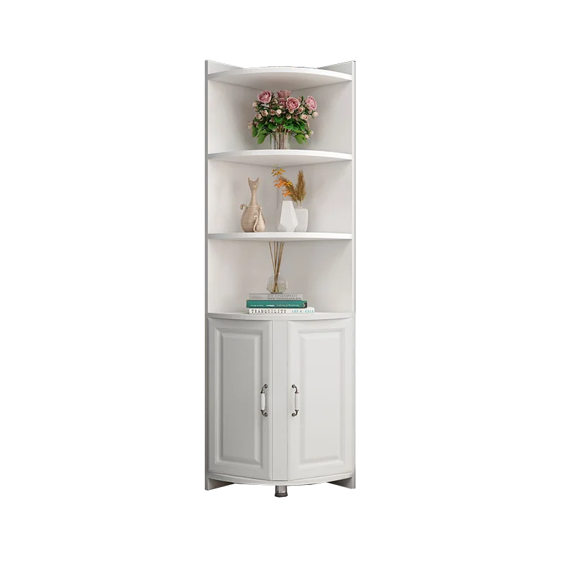 tCorner Cabinet Triangle r Shelf Living Room Bedroom Kitchen Door Wall Arc Side