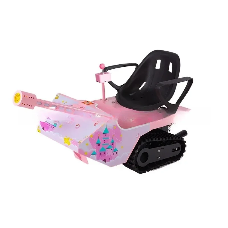 Shared self-service scan code crawler tank bubble car can be placed in parks, shopping malls and playgrounds