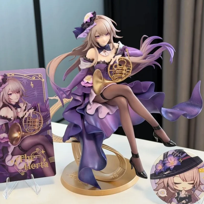 Myethos Anime Figure Herta Honkai Star Rail Gift Series Pvc Collectible Statue Desktop Decoration For Adult Anime Collectors