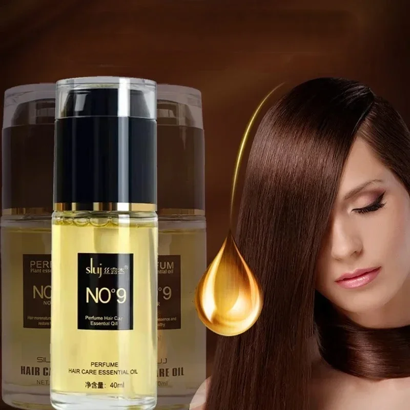 

60ml Perfume Repair Dry Damaged Hair Improve Hair Follicles Smooth Moisturizing Essential Oil Nourishes Scalp بلسم شعر