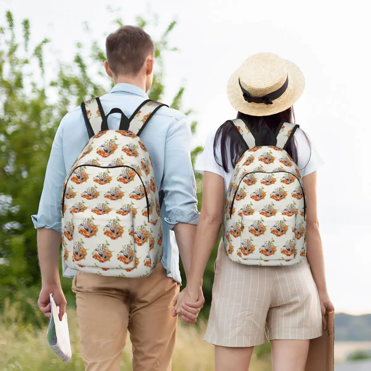 

Gardenwatch Woodpecker Backpack Student BookBag Kids School Bag Laptop Shoulder Bags for Boys Girls