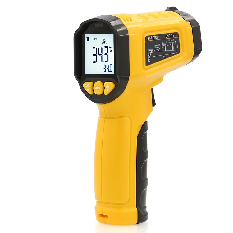 TS380 Infrarot berührungsloses HYTAIS-Thermometer, tragbares industrielles hochpräzises elektronisches Temperaturmessgerät TS600 – Detail 15