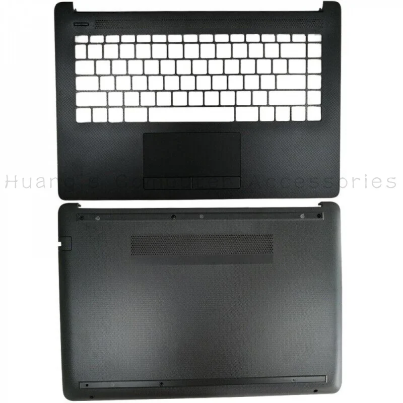SS+New Black Palmrest Keyboard C‑Shell + Bottom D‑Shell Case For HP 14‑CM 14‑CK Strictly Tested Replacement