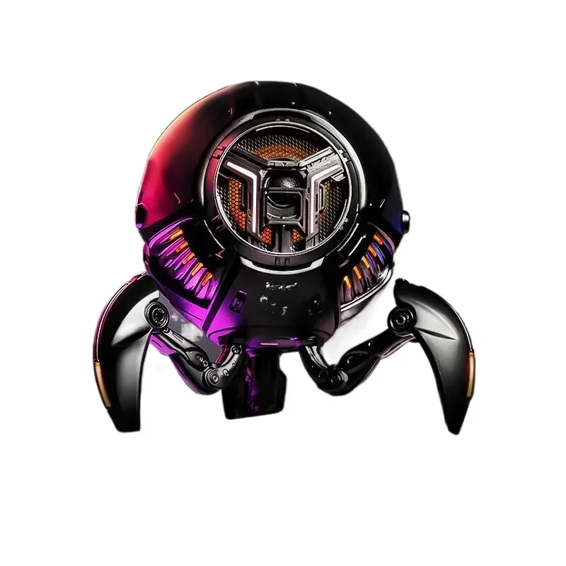 Mecha Bluetooth speaker, home art speaker, computer home desktop audio and video subwoofer wireless