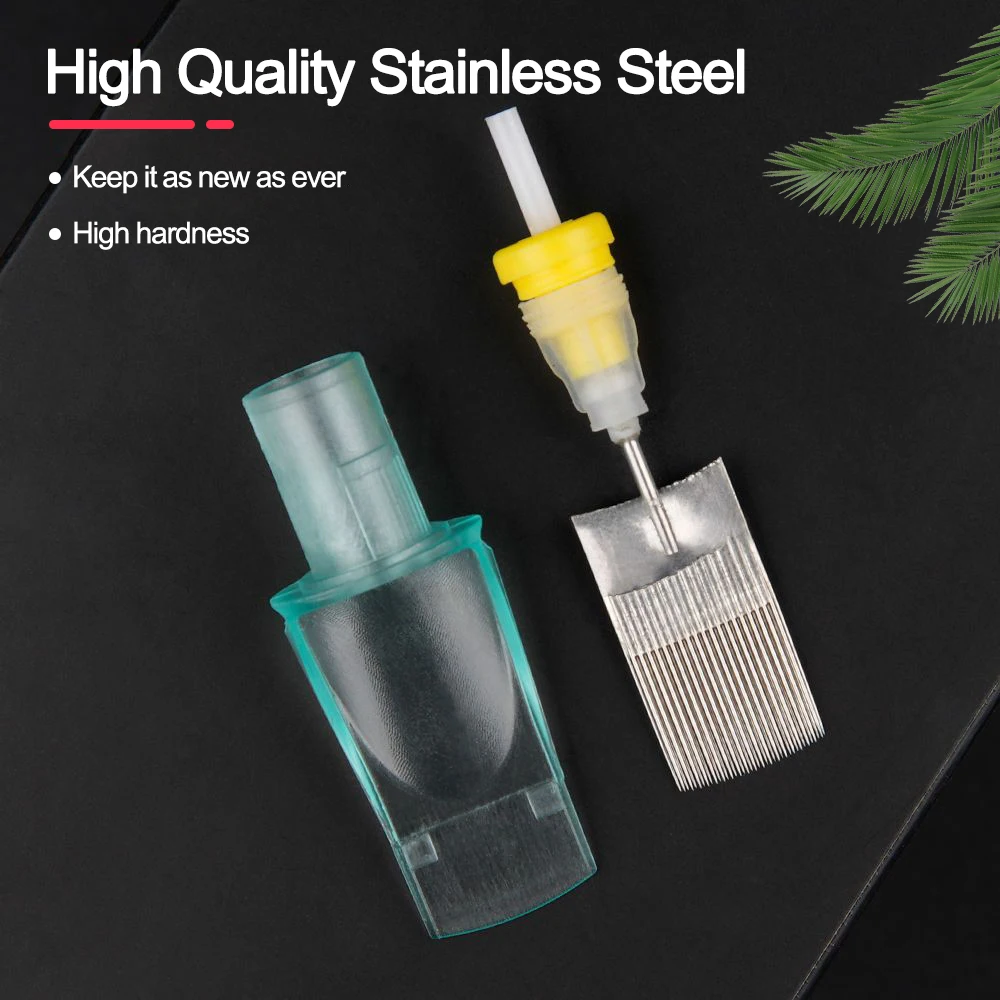 High Quality Aurora Ⅱ Large Row Needles Stainless Steel Sterilized Tattoo Needles Cartridge For Big Pattern And Shadow Coloring