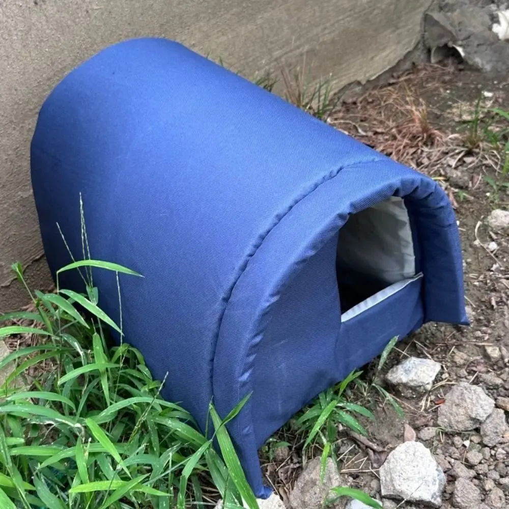 

Универсальный теплый домик для кошек, ветрозащитный, водонепроницаемый, уличный, укрытие для кошек, утолщенный дизайн, питомник для собак на открытом воздухе