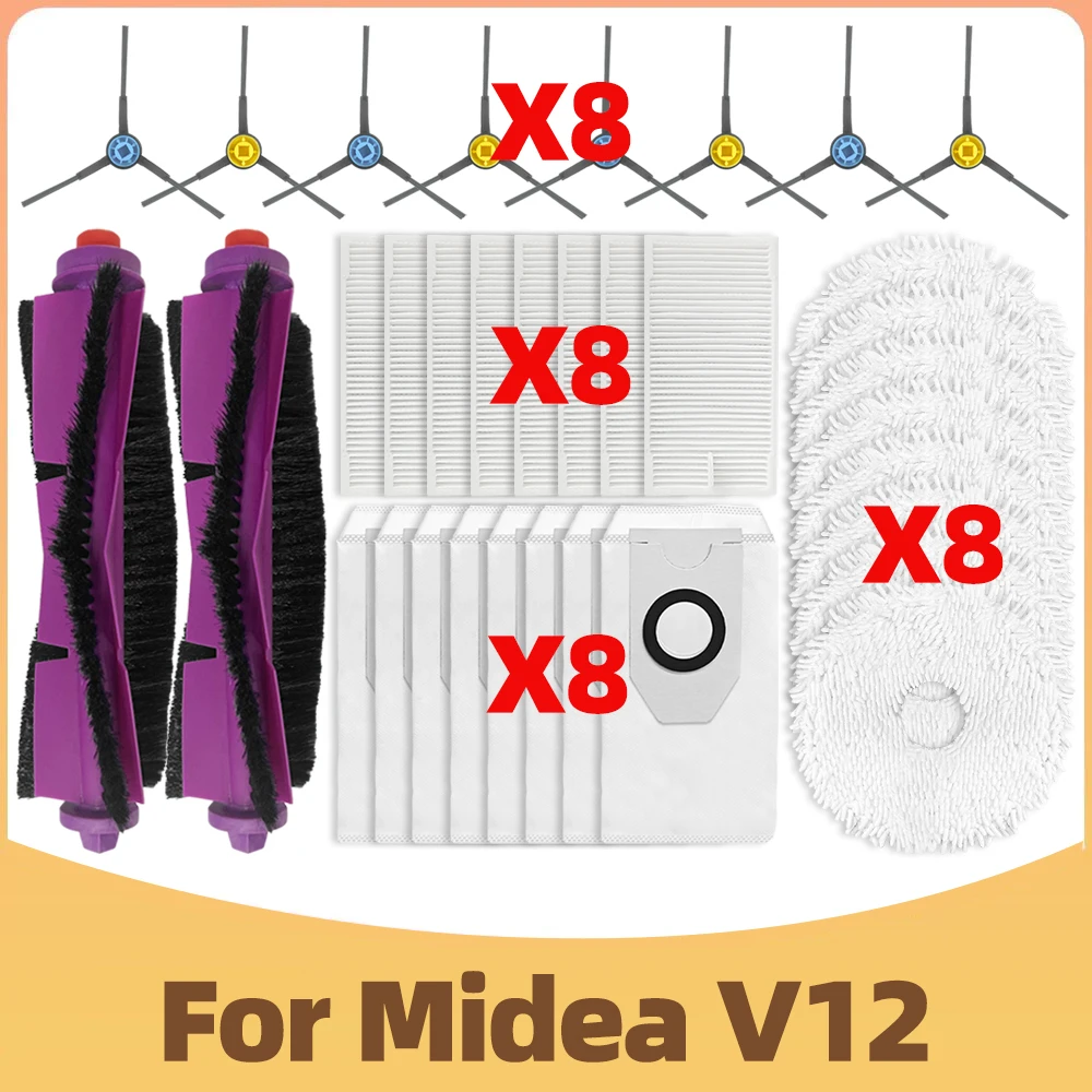 Accessories Fit for 미디어 Midea V12 / EUREKA J12 Ultra Robot