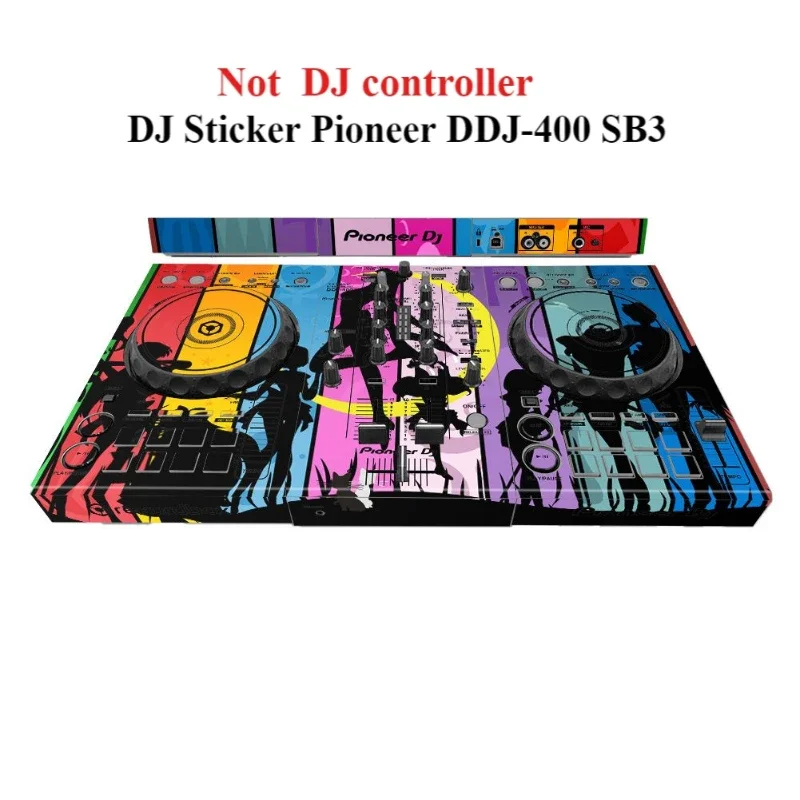 DDJ400 SB3 Sticker Pioneer DDJ-400 SB3 DJ Player Controller Sticker Protective Film.Not A DJ Machine