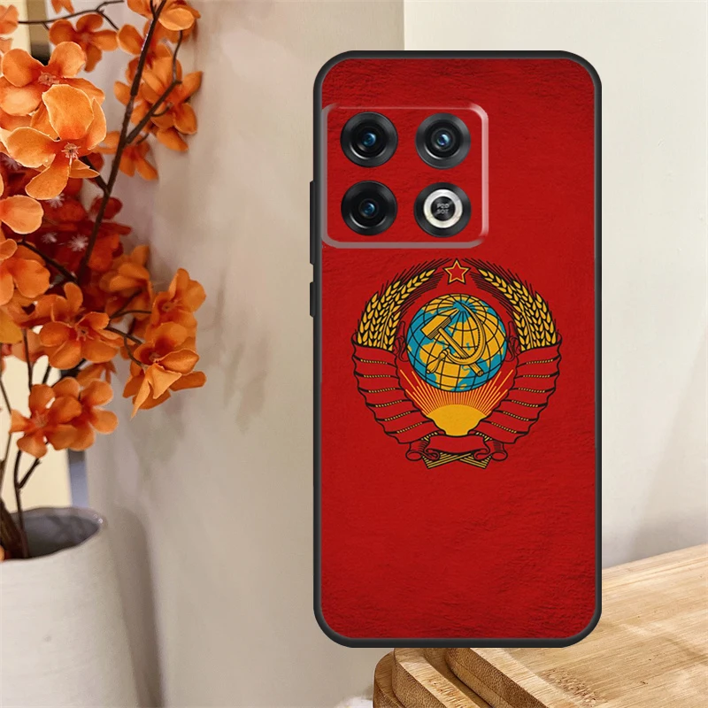 빈티지 소련 CCCP Funda OnePlus 13 13R 12 12R 11 10 Pro 8T 10T OnePlus Nord 4 CE 2 3 Lite N30 N20 N10 케이스
