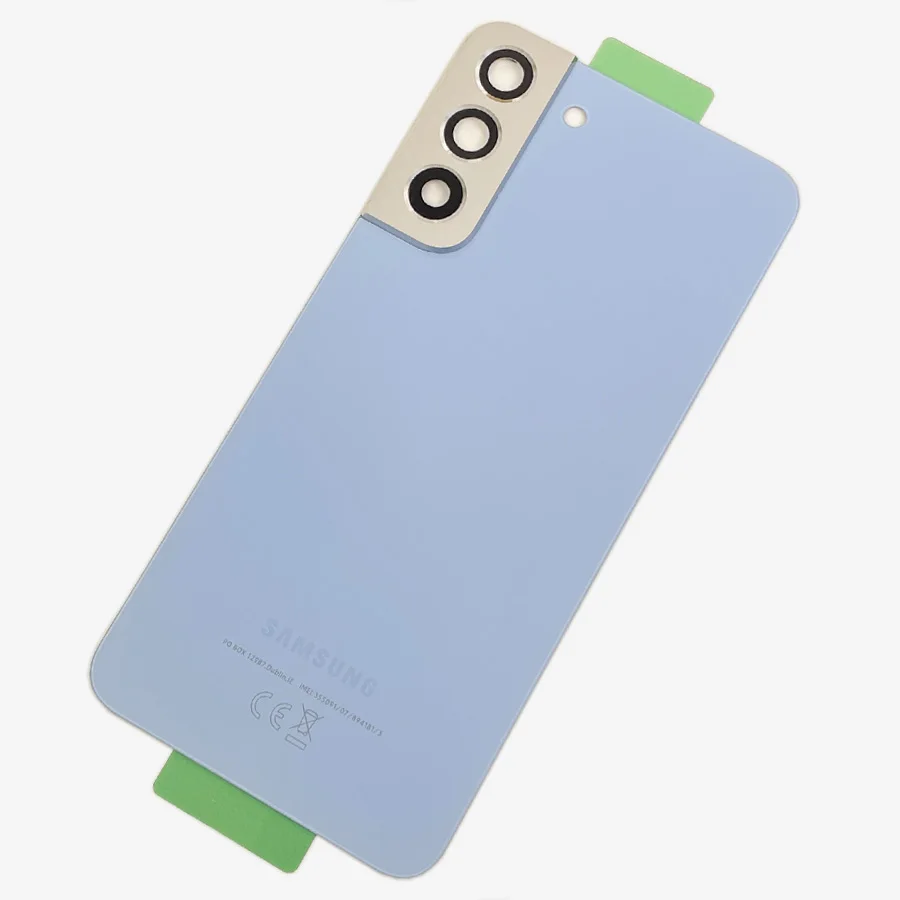 S22 Back Glass Battery Cover Panel Replacement For Samsung Galaxy S22 Plus S22+ 5G / S22 5G Housing Chassis Core Rear Body Door