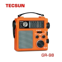 Tecsun GR-98 Radio DSP FM Medium Wave Shortwave Pointer Hand Crank Power Generation Home Emergency Radio Tecsun GR98