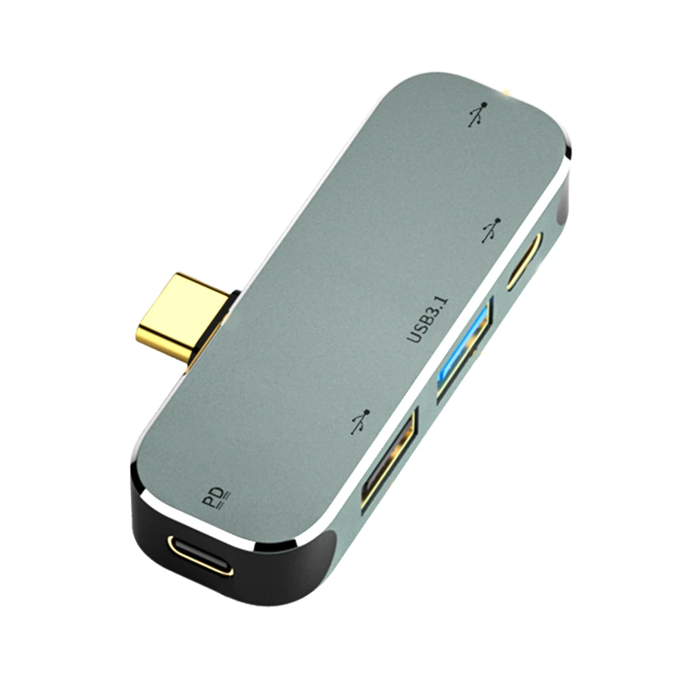 Type-c USB Hub Multi-port PD100W Cable Connector Converter Device