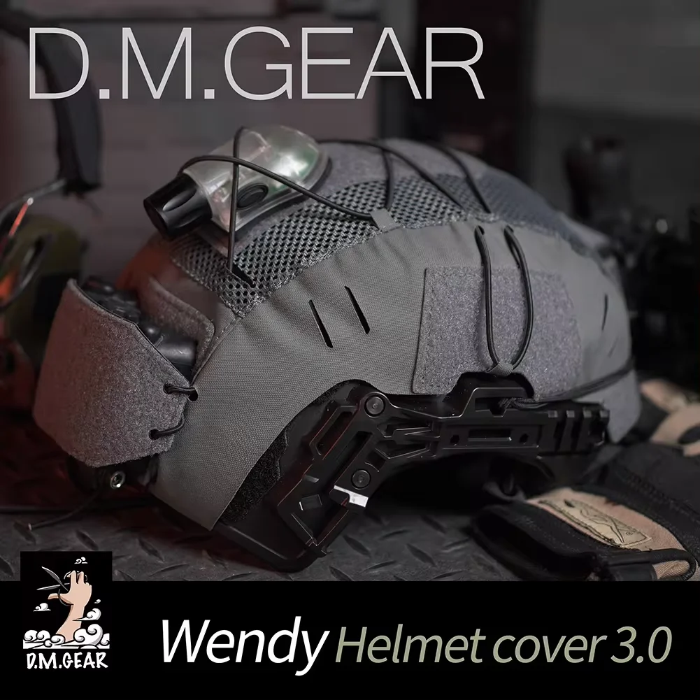 DMGear Tactical Team Wendy3.0 Ballistic Bump Helmet Cover Mesh Tactical Equipment Gear Airsoft Hunting Accessorries