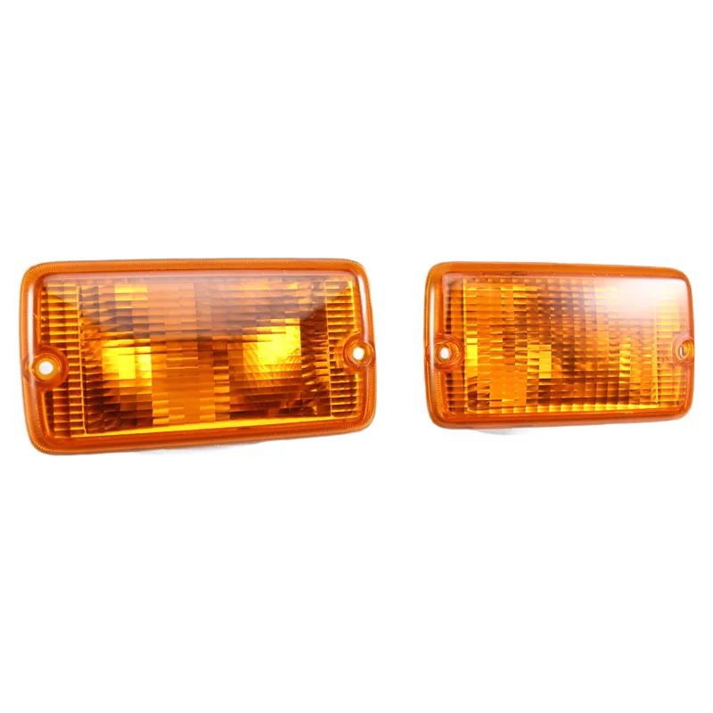 

New Arrival Side Door Mirror Turn Signal Lam 2Pcs Amber Lens Front Turn Signal Light Housings Front Bumper Turn Signal Light