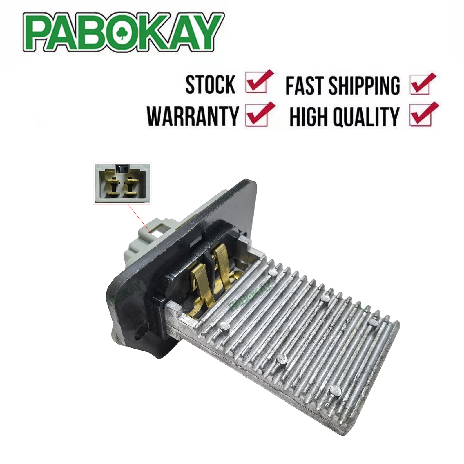 

Резистор двигателя вентилятора Hyundai Kia 97035-3D000 97128-2D000 970353D000 9703538000 97035-38000