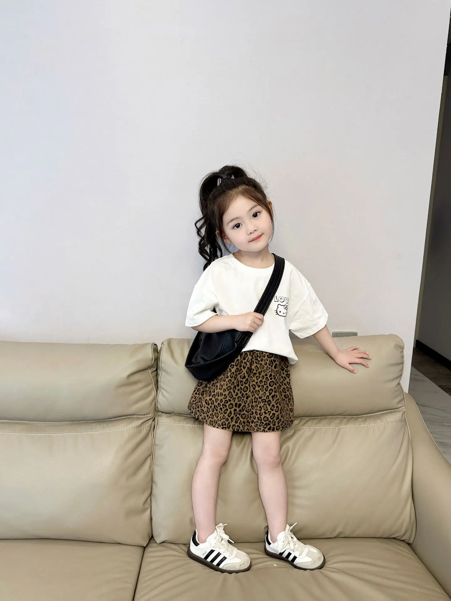 Girls Skirt Baby Dress 2024 Summer New Children Baby Girl Korean Style New  Fresh Foreign Girls Casual Leisure Half Skirts